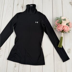 Under Armour Women's Black Cold gear Turtleneck